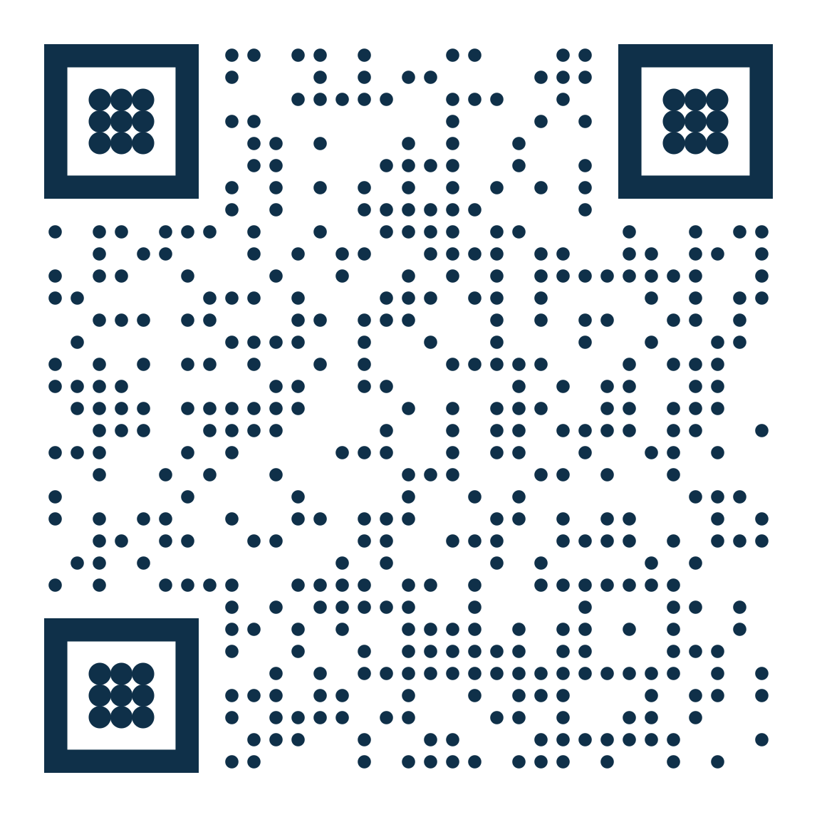A qr code with dots
AI-generated content may be incorrect.