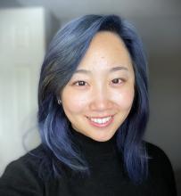 Headshot of Dr. Ellie Hara with a warm smile.